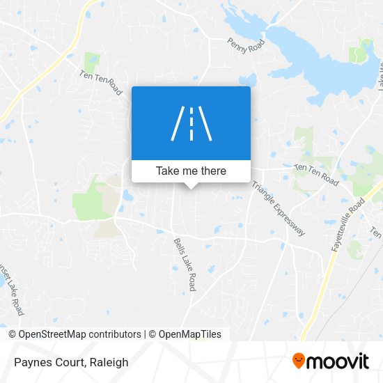 Mapa de Paynes Court