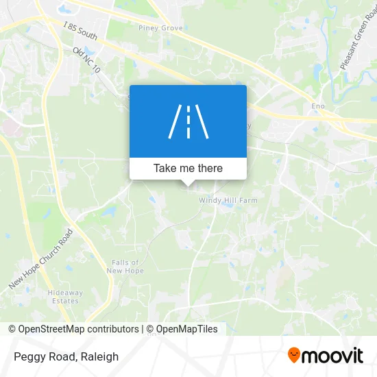 Peggy Road map
