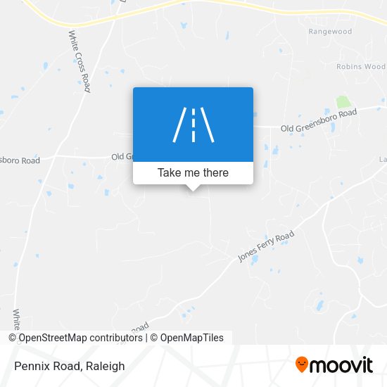 Mapa de Pennix Road