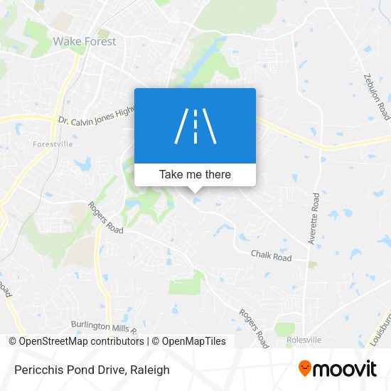 Mapa de Pericchis Pond Drive