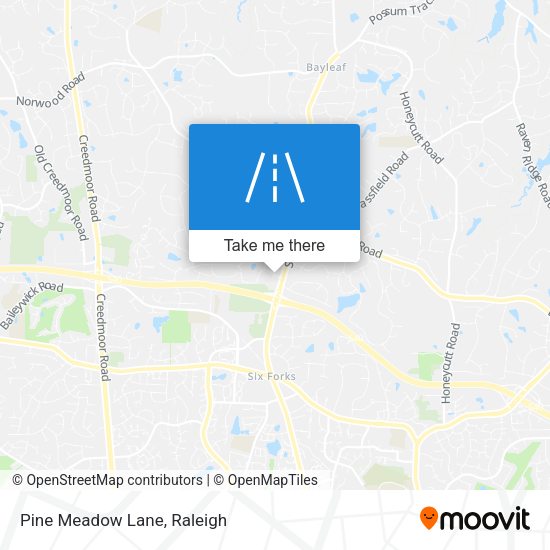 Mapa de Pine Meadow Lane