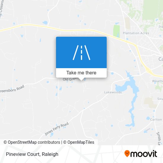 Mapa de Pineview Court