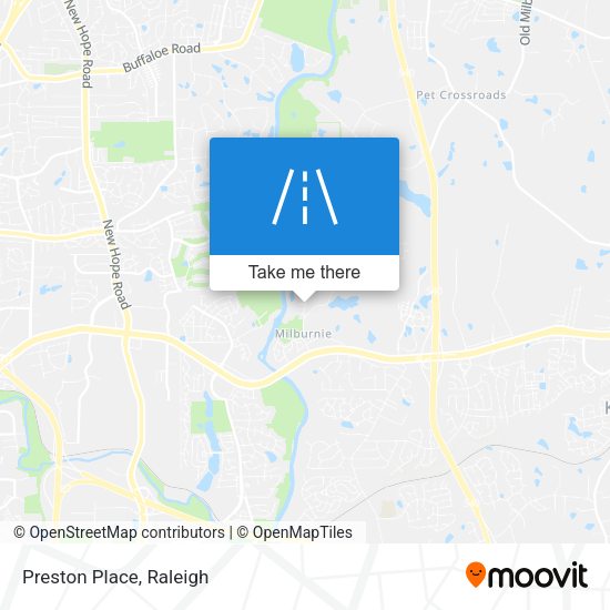 Mapa de Preston Place