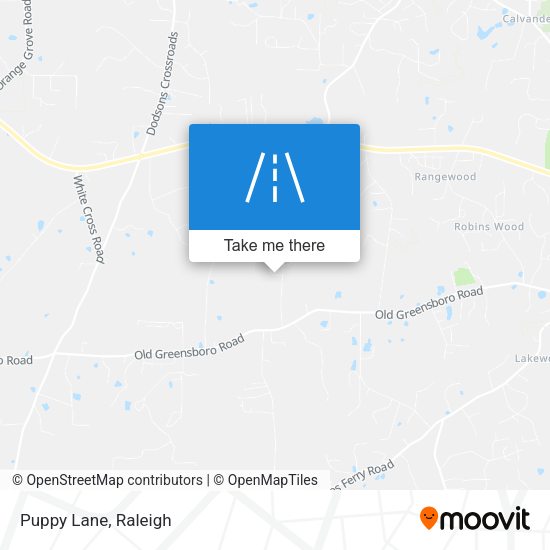 Puppy Lane map