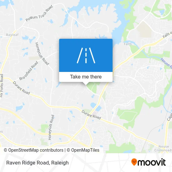 Raven Ridge Road map