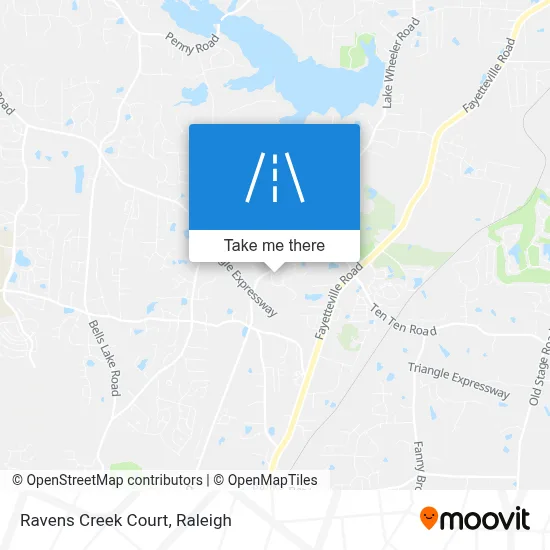 Ravens Creek Court map