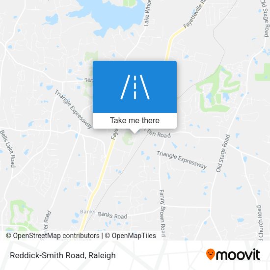 Mapa de Reddick-Smith Road