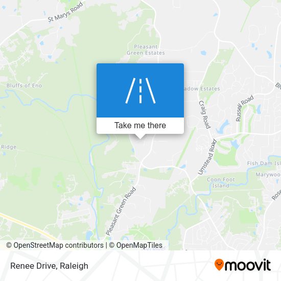 Mapa de Renee Drive