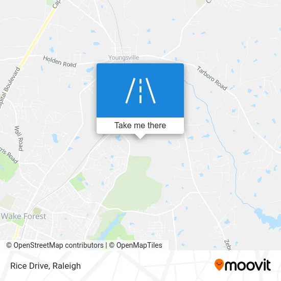 Rice Drive map