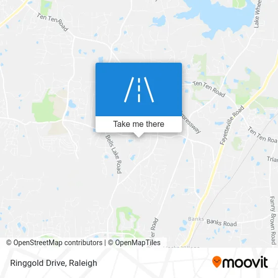 Ringgold Drive map