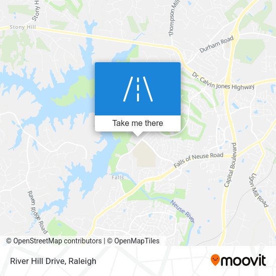Mapa de River Hill Drive
