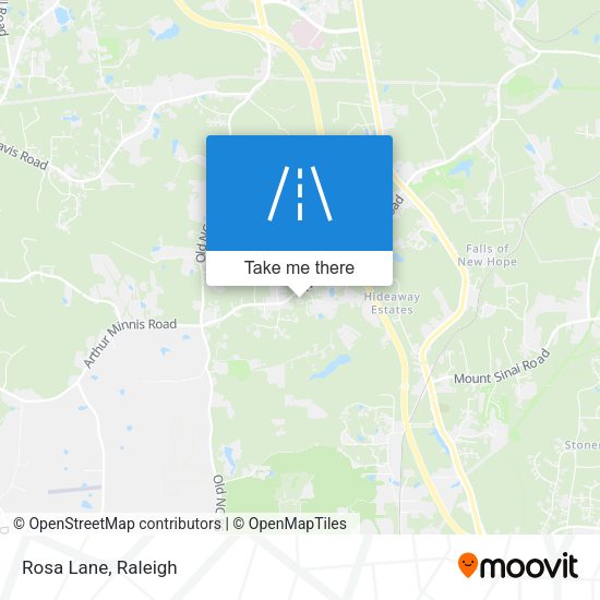 Mapa de Rosa Lane