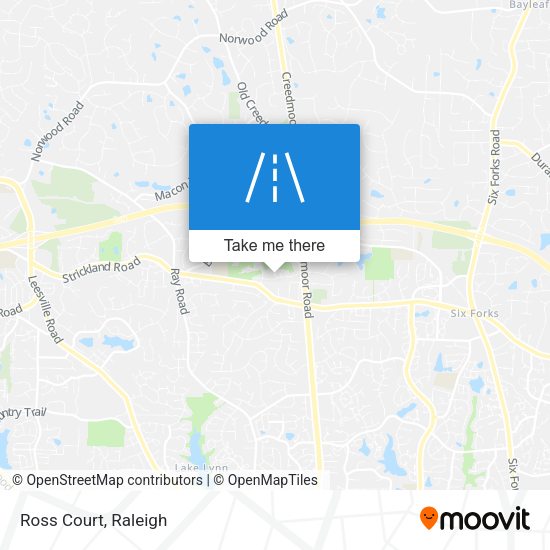 Ross Court map