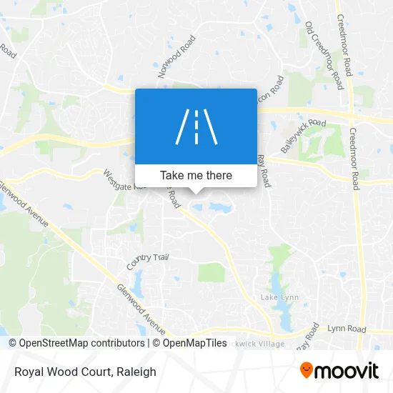 Royal Wood Court map