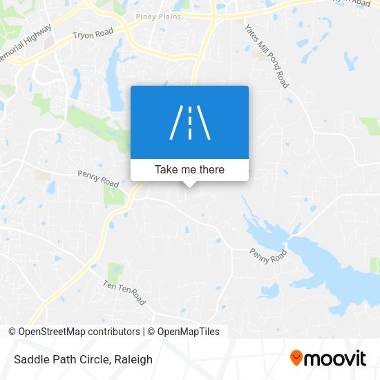 Saddle Path Circle map