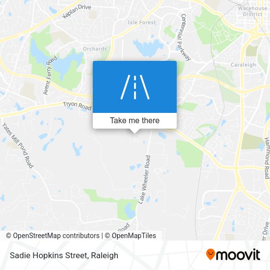 Sadie Hopkins Street map