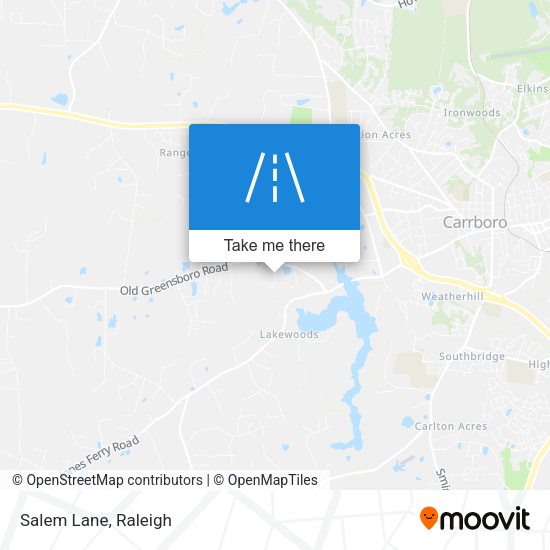 Mapa de Salem Lane