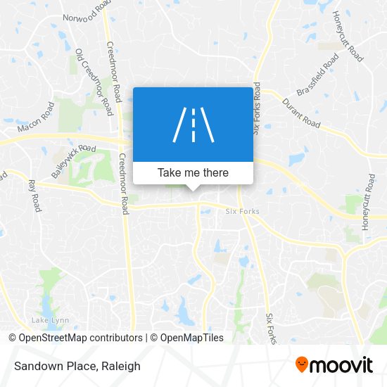 Sandown Place map