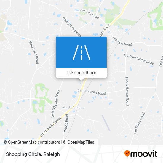 Shopping Circle map