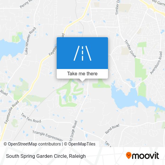 South Spring Garden Circle map