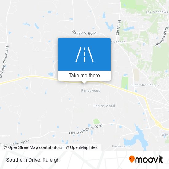 Mapa de Southern Drive