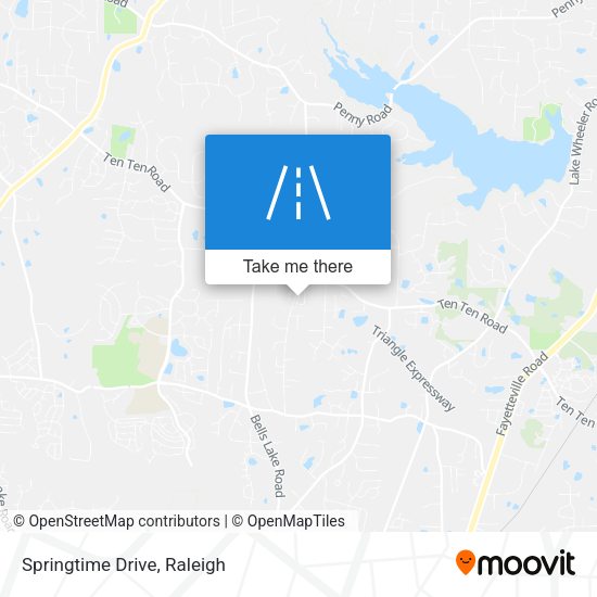 Mapa de Springtime Drive