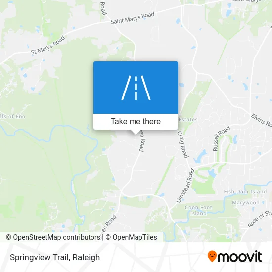 Springview Trail map
