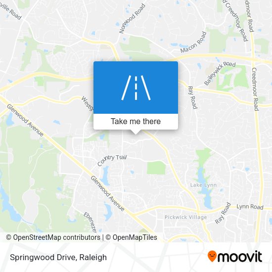 Mapa de Springwood Drive