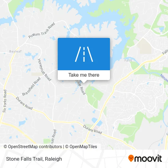 Stone Falls Trail map