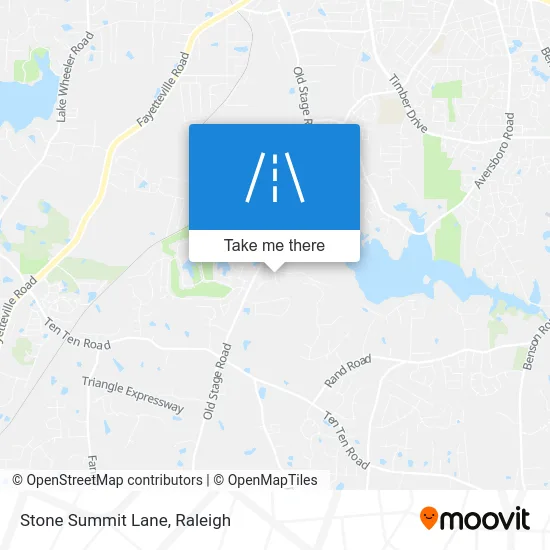 Stone Summit Lane map