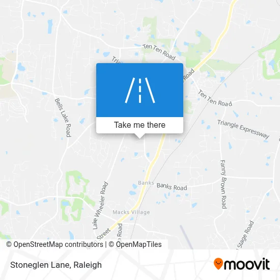 Stoneglen Lane map