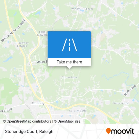 Mapa de Stoneridge Court