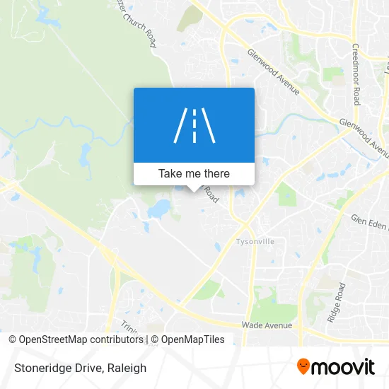Stoneridge Drive map