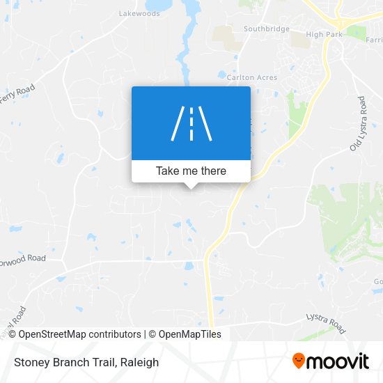 Stoney Branch Trail map