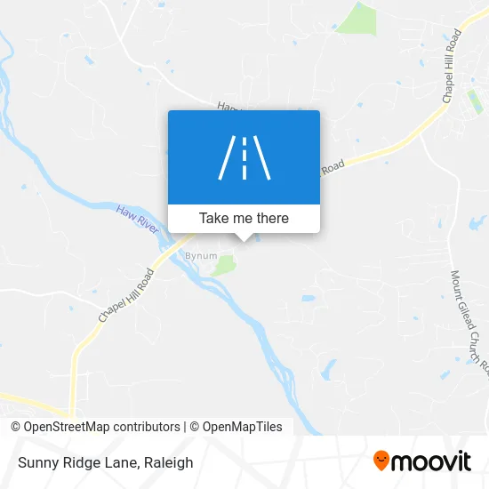 Sunny Ridge Lane map