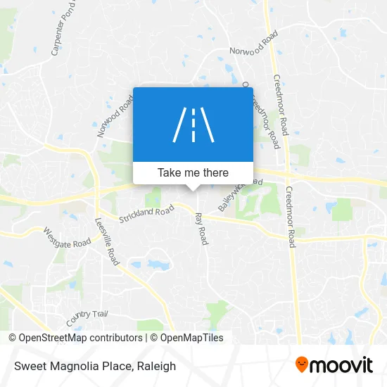Sweet Magnolia Place map