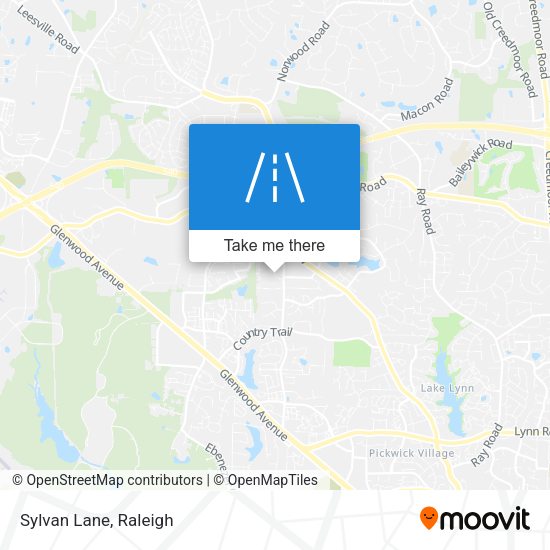 Mapa de Sylvan Lane