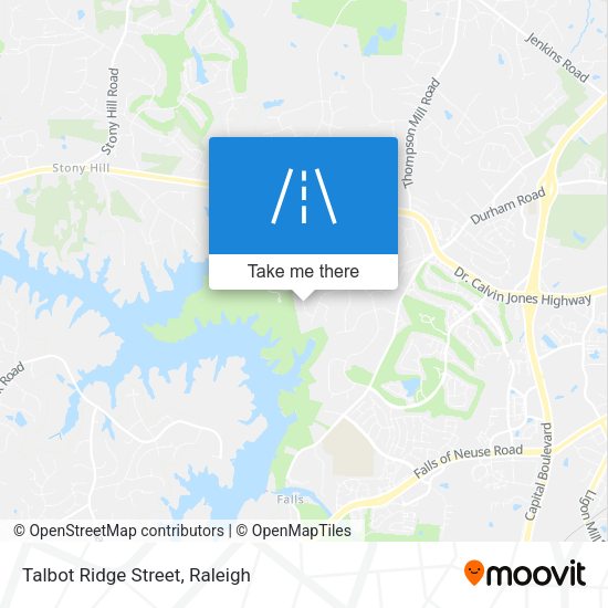 Mapa de Talbot Ridge Street