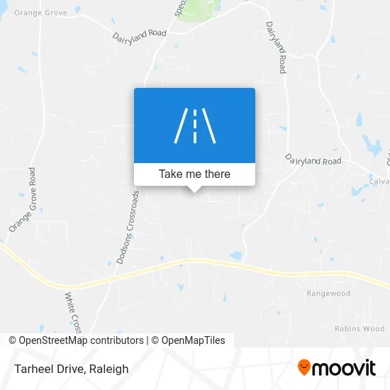 Tarheel Drive map