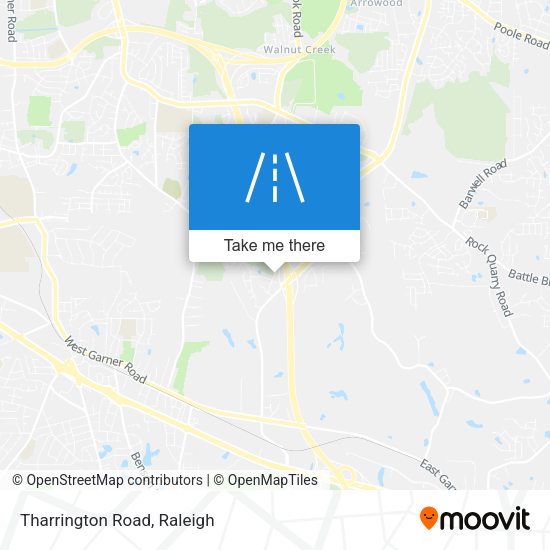 Mapa de Tharrington Road