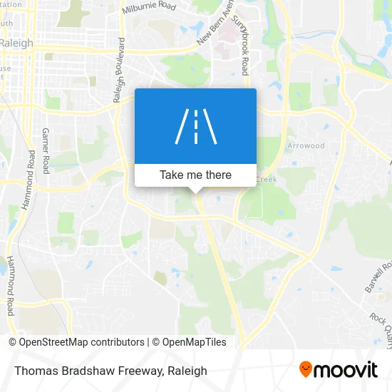 Thomas Bradshaw Freeway map