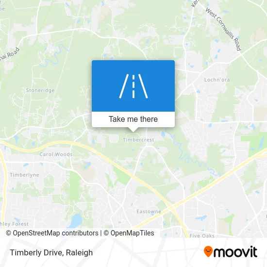 Timberly Drive map