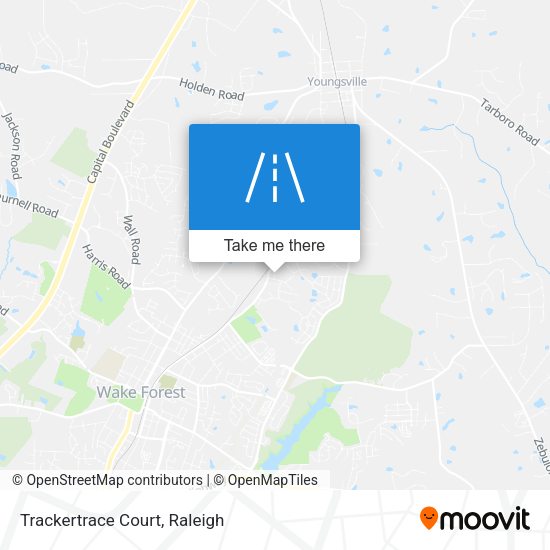 Mapa de Trackertrace Court
