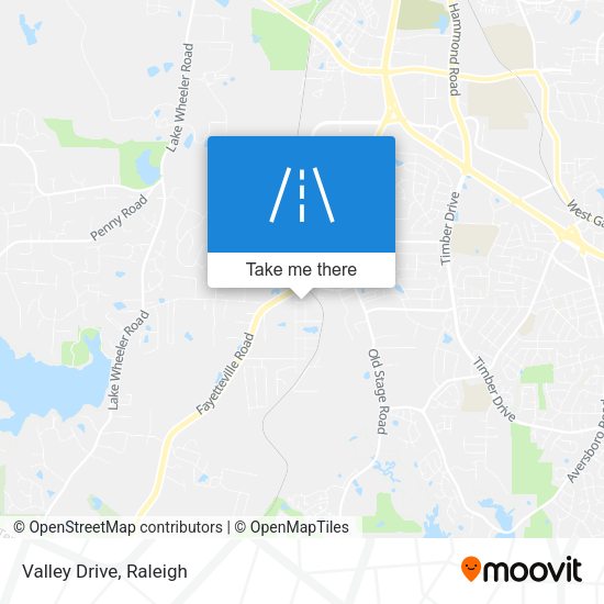 Mapa de Valley Drive