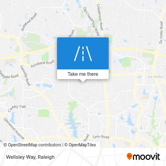 Mapa de Wellsley Way