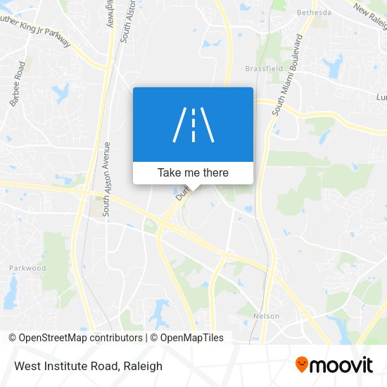 West Institute Road map
