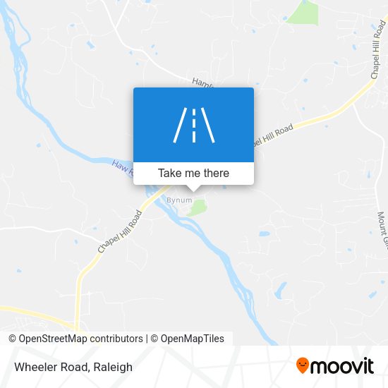 Mapa de Wheeler Road