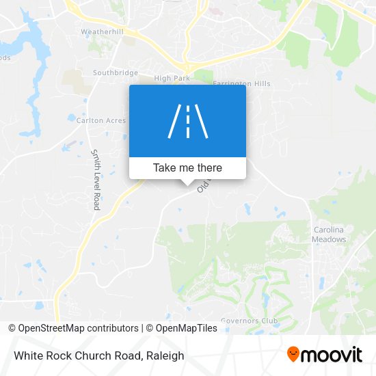 Mapa de White Rock Church Road