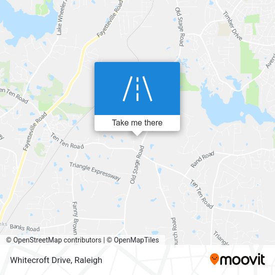 Mapa de Whitecroft Drive