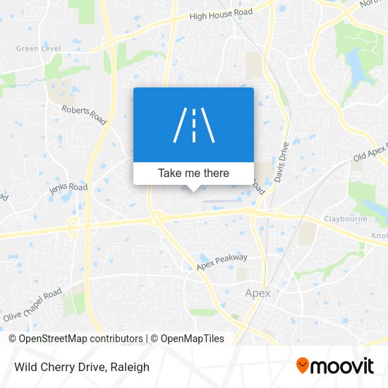 Mapa de Wild Cherry Drive
